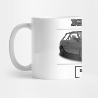 Mazda 323 GTR Black Mug